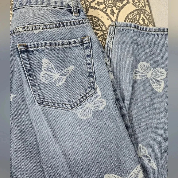 PacSun Eco Butterfly Ultra High Waisted Slim Fit Jeans - Picture 8 of 8